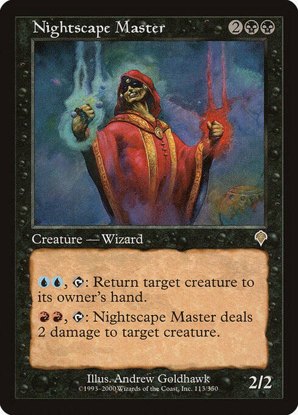 Magic : The Gathering (MTG) : Nightscape Master (Invasion (INV)) - R