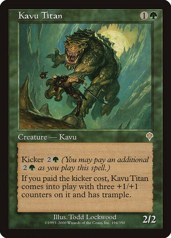 Magic : The Gathering (MTG) : Kavu Titan (Invasion (INV)) - R