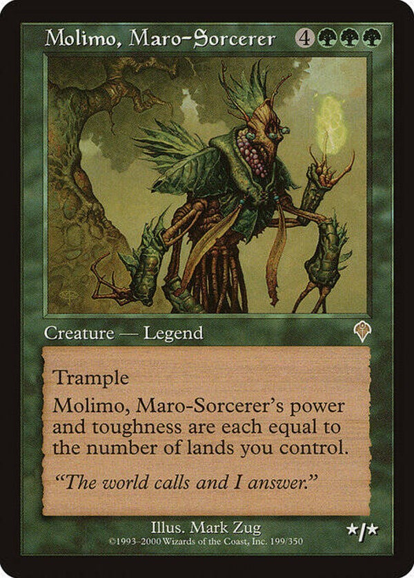 Magic : The Gathering (MTG) : Molimo, Maro-Sorcerer (Invasion (INV)) - R