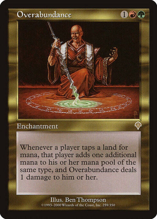 Magic : The Gathering (MTG) : Overabundance (Invasion (INV)) - R