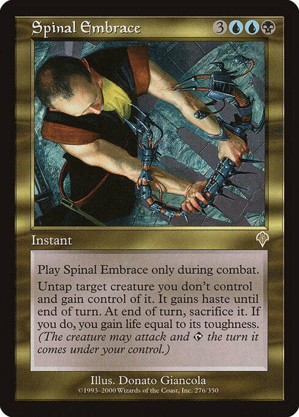 Magic : The Gathering (MTG) : Spinal Embrace (Invasion (INV)) - R