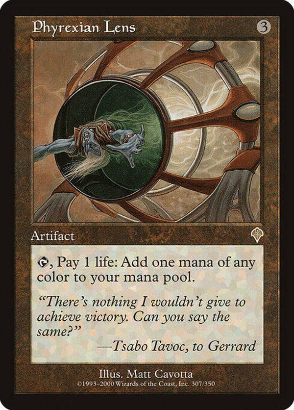 Magic : The Gathering (MTG) : Phyrexian Lens (Invasion (INV)) - R