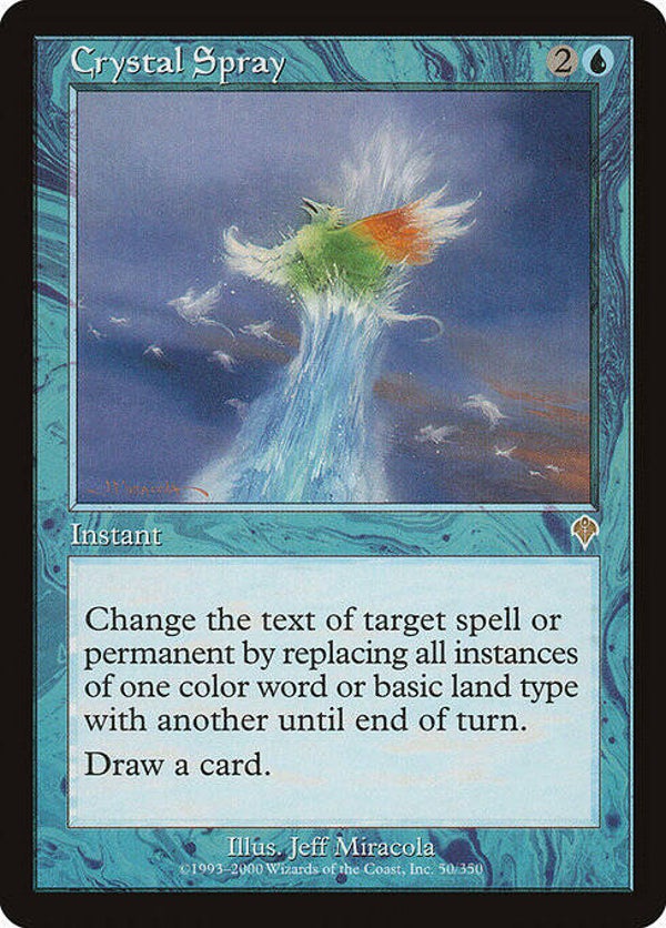 Magic : The Gathering (MTG) : Crystal Spray (Invasion (INV)) - R