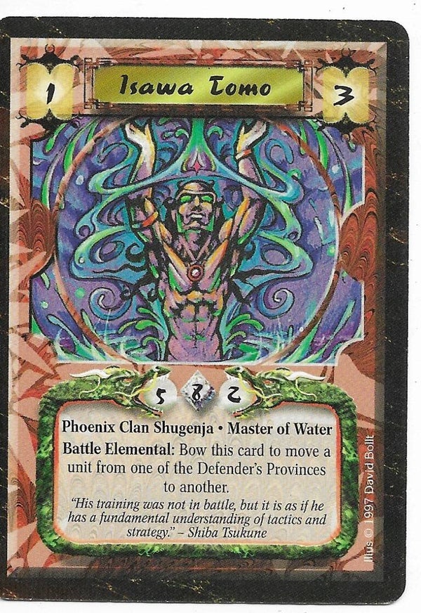 L5R : CLAN : PHOENIX : Isawa Tomo (Time of the Void R.C. (ToV)) - "FIXED REPRINT"