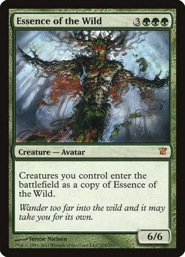 Magic : The Gathering (MTG) : Essence of the Wild (Innistrad (ISD)) - M