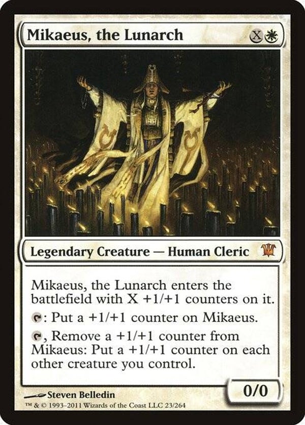Magic : The Gathering (MTG) : Mikaeus, the Lunarch (Innistrad (ISD)) - M