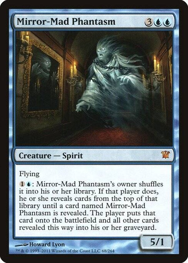 Magic : The Gathering (MTG) : Mirror-Mad Phantasm (Innistrad (ISD)) - M