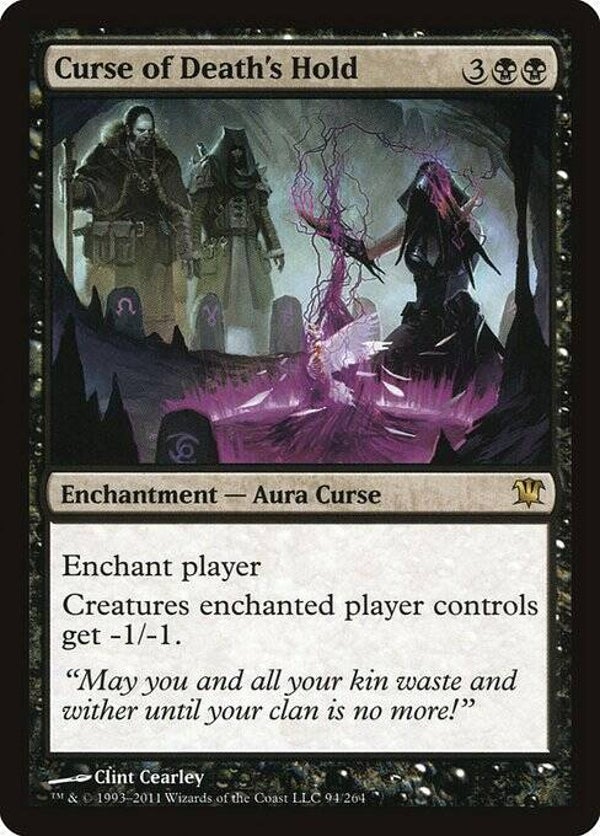 Magic the Gathering (MTG) : Curse of Death's Hold (Innistrad (ISD)) - R - FOIL