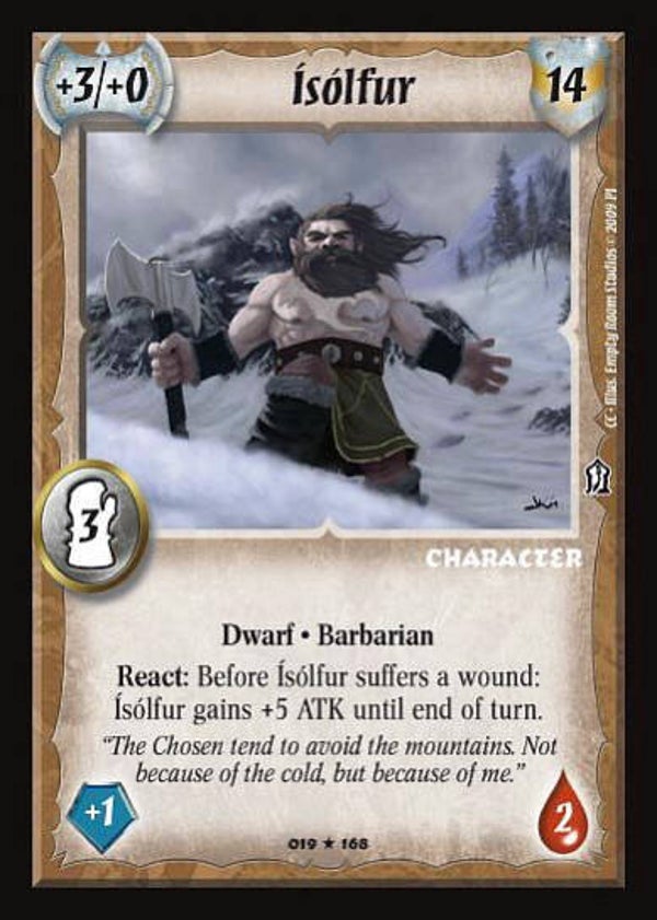 Warlord Saga of the Storm : Isolfur - R - (Crimson Coast) CC