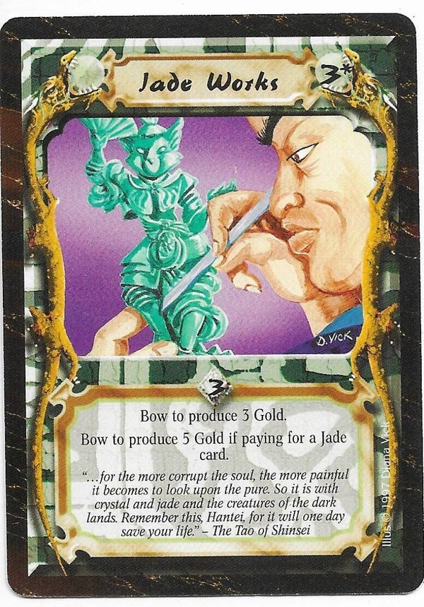 L5R : HOLDING : Jade Works (Time of the Void R.C. (ToV)) - "FIXED REPRINT"