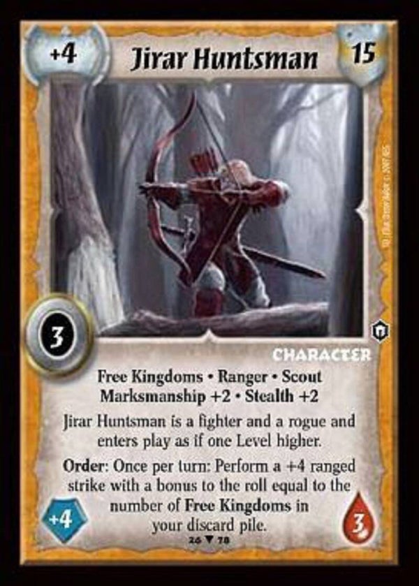 Warlord Saga of the Storm : Jirar Huntsman (SD)