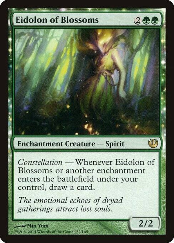 Magic : The Gathering (MTG) : Eidolon of Blossoms (Journey into Nyx (JOU)) - R