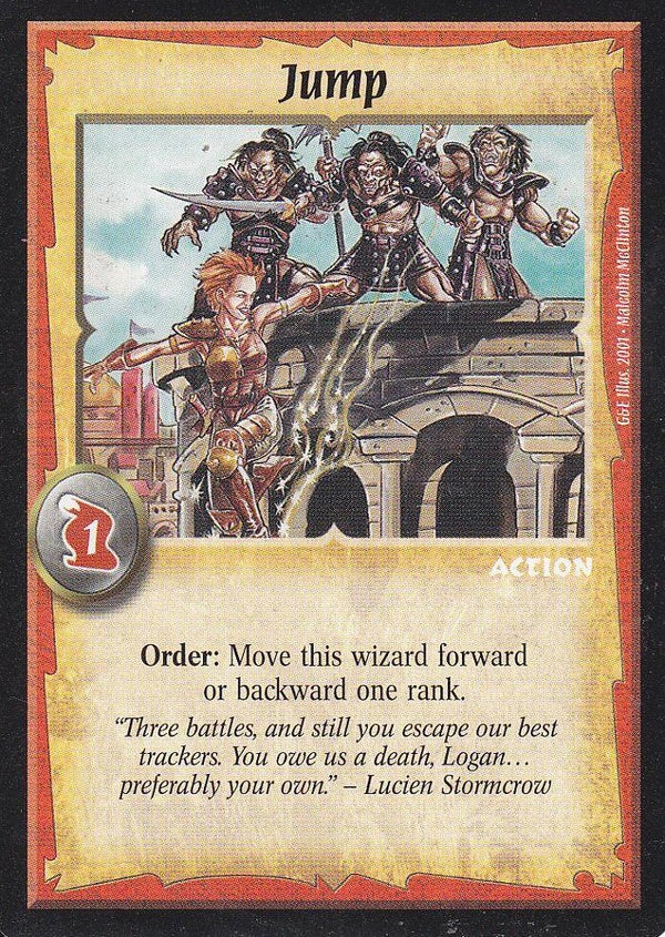 Warlord Saga of the Storm : Jump (G&E Deck special)