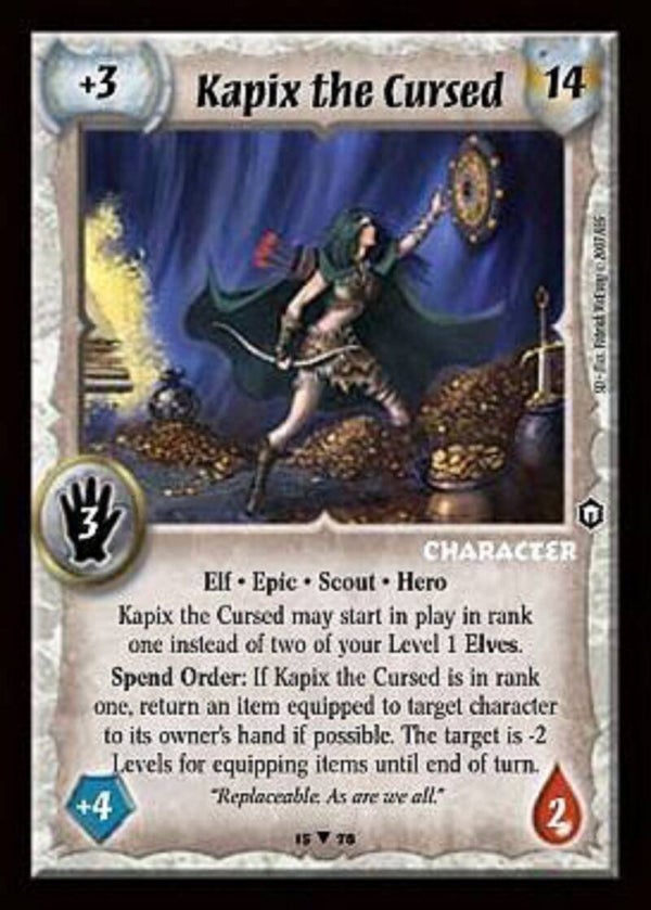 Warlord Saga of the Storm : Kapix the Cursed (SD)