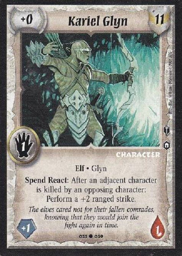 Warlord Saga of the Storm : Kariel Glyn - C - BB2