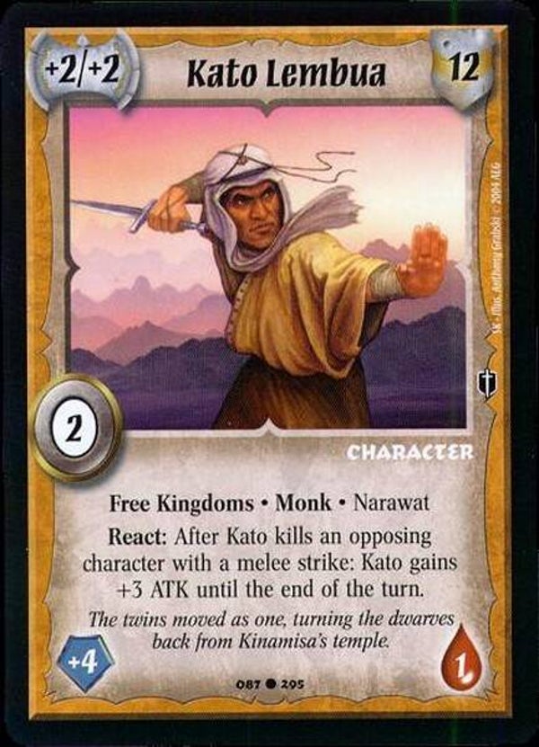 Warlord Saga of the Storm : Kato Lembua - C - SK