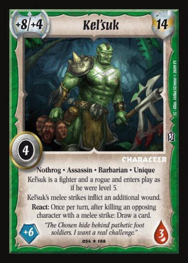 Warlord Saga of the Storm : Kel'suk - R - (Crimson Coast) CC