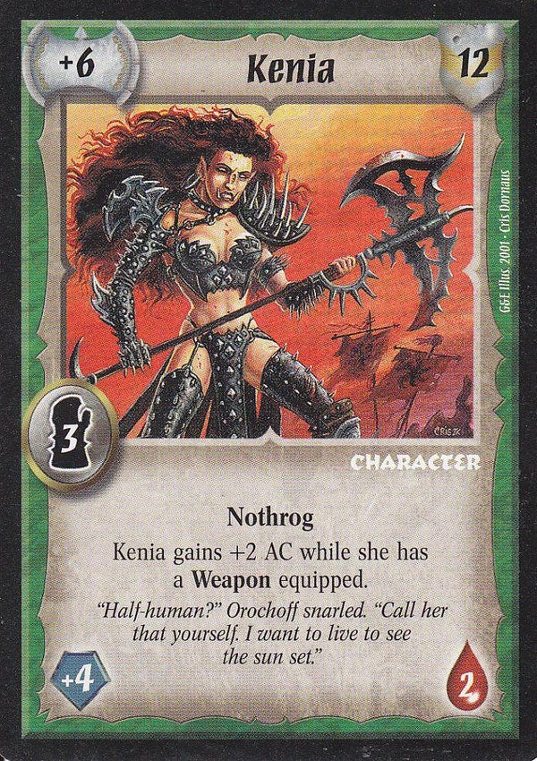 Warlord Saga of the Storm : Kenia (G&E Deck special)
