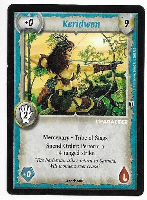 Warlord Saga of the Storm : Keridwen (CE Deck special)