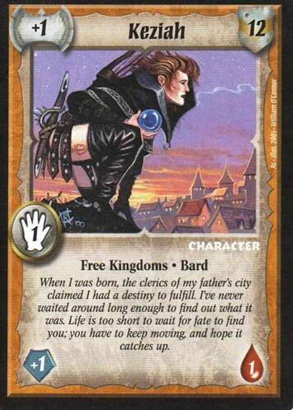 Warlord Saga of the Storm : Keziah (BK Deck special)