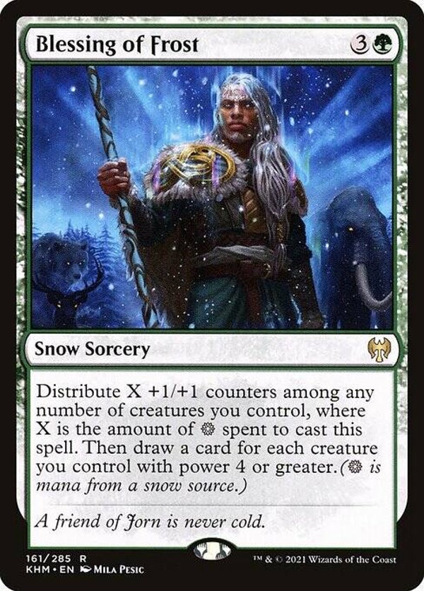 Magic : The Gathering (MTG) : Blessing of Frost (Kaldheim (KMH)) - R
