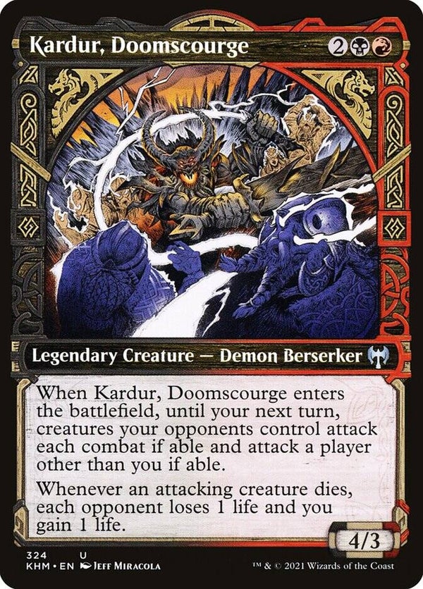 Magic : The Gathering (MTG) : Kardur, Doomscourge (Kaldheim (KMH)) (Extra : 324) - U - FOIL