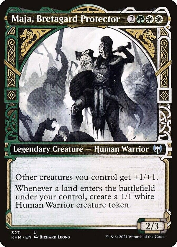 Magic : The Gathering (MTG) : Maja, Bretagard Protector (Kaldheim (KMH)) (Extra : 327) - U