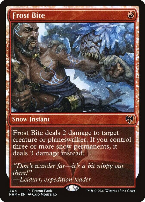 Magic : The Gathering (MTG) : Frost Bite - Promo: Pack (KHM)