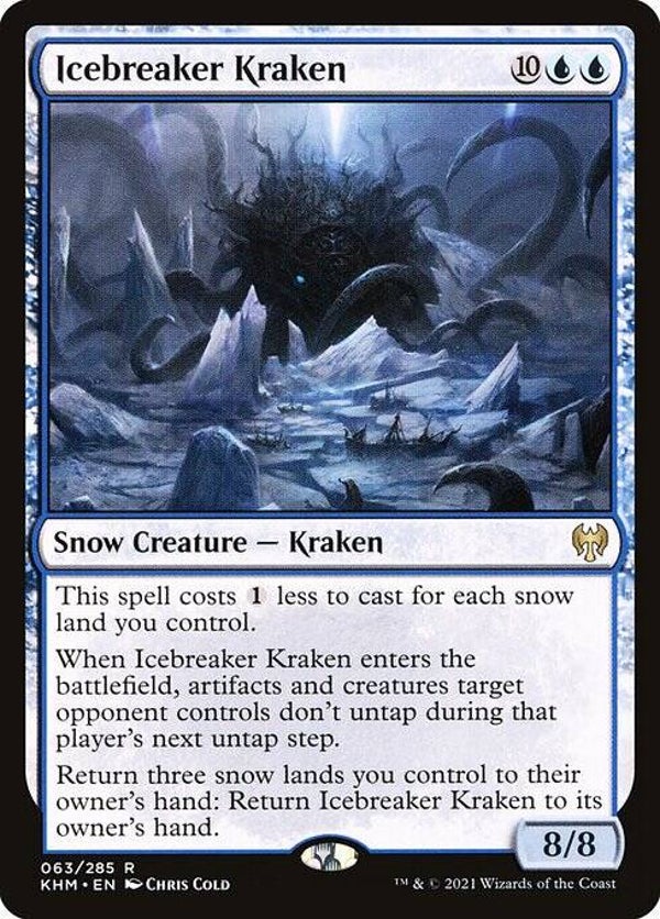 Magic : The Gathering (MTG) : Icebreaker Kraken (Kaldheim (KMH)) - R