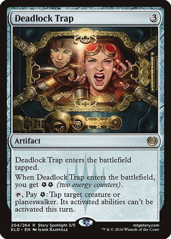 Magic : The Gathering (MTG) : Deadlock Trap (Kaladesh (KLD)) - R