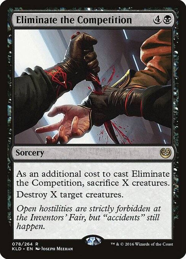 Magic : The Gathering (MTG) : Eliminate the Competition (Kaladesh (KLD)) - R - FOIL