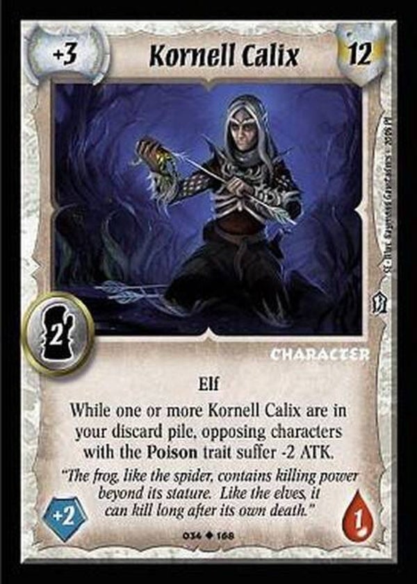 Warlord Saga of the Storm : Kornell Calix - U - (Shattered Empires) SE