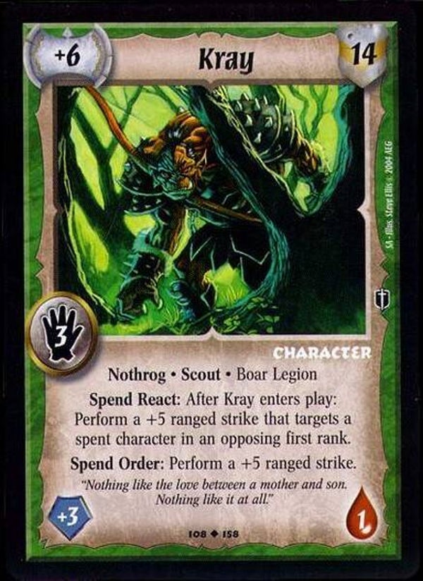 Warlord Saga of the Storm : Kray - U - SA