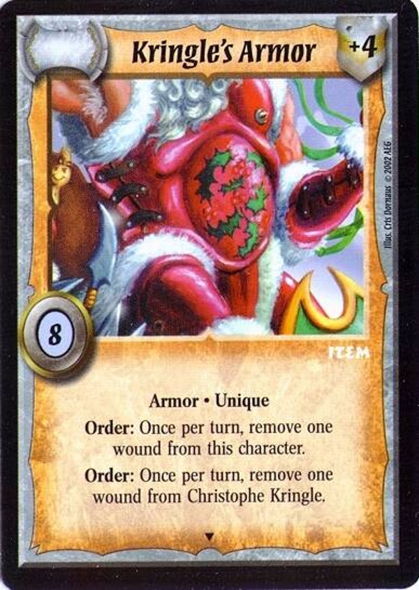 Warlord Saga of the Storm : Kringle's Armor (santa slayer kit) - Promo