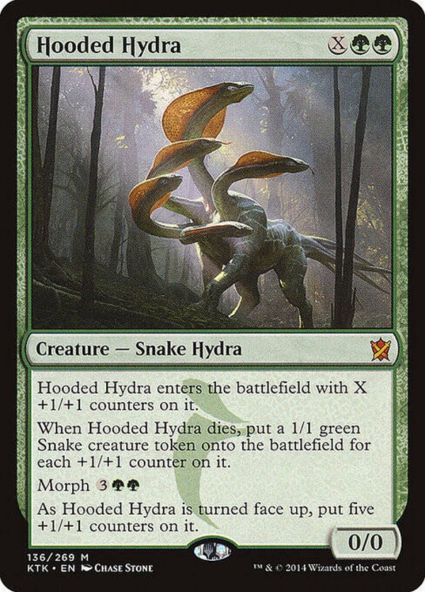 Magic : The Gathering (MTG) : Hooded Hydra (Khans of Tarkir (KTK)) - M