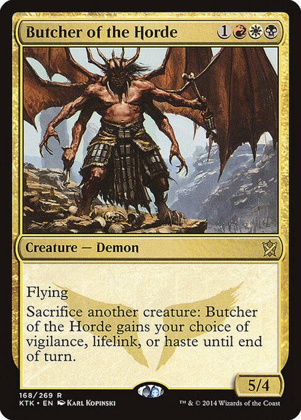 Magic : The Gathering (MTG) : Butcher of the Horde (Khans of Tarkir (KTK)) - R