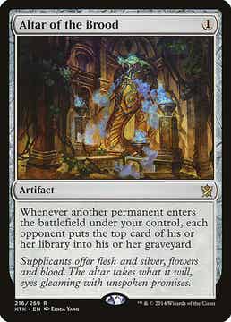Magic : The Gathering (MTG) : Altar of the Brood (Khans of Tarkir (KTK)) - R