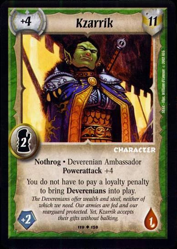 Warlord Saga of the Storm : Kzarrik - U - SI