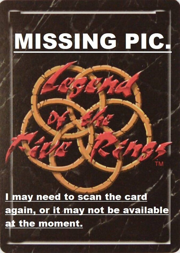 L5R : CLAN : DRAGON : Agasha Heizo (Time of the Void R.C. (ToV)) - "FIXED REPRINT" (?!)