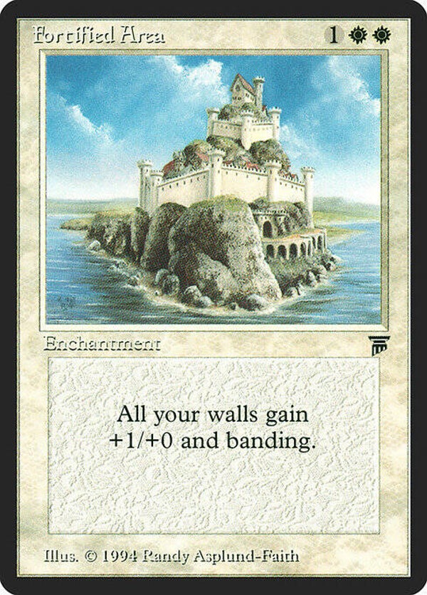 Magic the Gathering (MTG) : Fortified Area - (Legends) - U