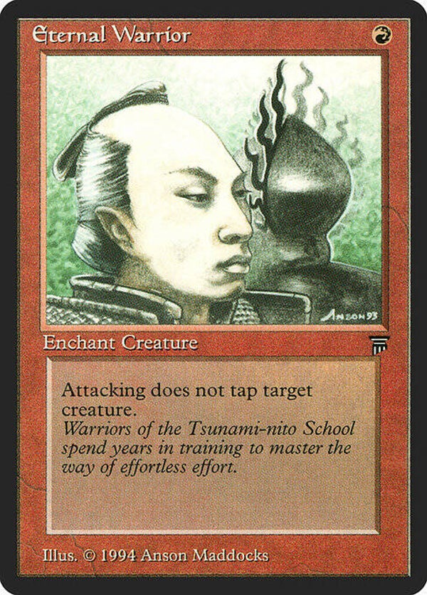 Magic the Gathering (MTG) : Eternal Warrior - (Legends) - U