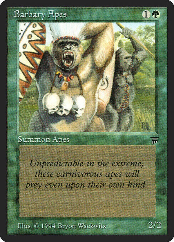 Magic the Gathering (MTG) : Barbary Apes - (Legends) - C