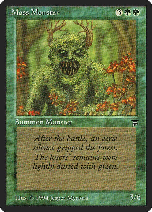Magic the Gathering (MTG) : Moss Monster - (Legends) - C