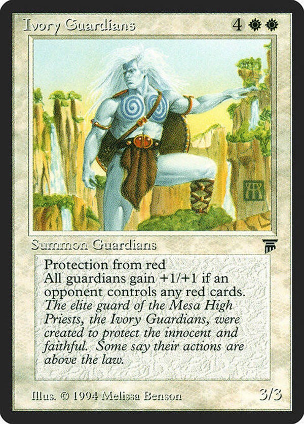Magic the Gathering (MTG) : Ivory Guardians - (Legends) - U