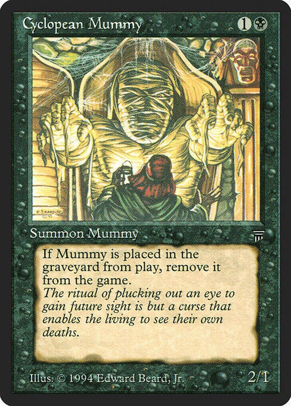 Magic the Gathering (MTG) : Cyclopean Mummy - (Legends) - C (SPLD+)