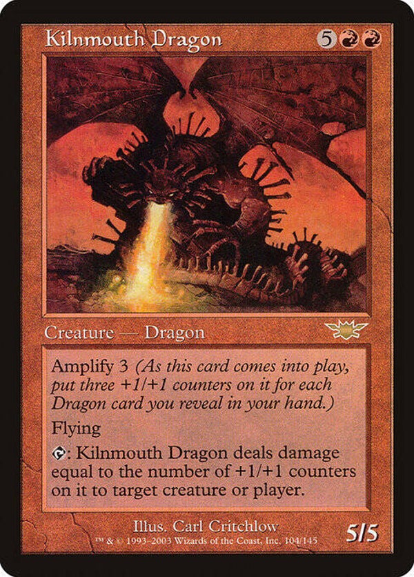 Magic : The Gathering (MTG) : Kilnmouth Dragon (Legions (LGN)) - R