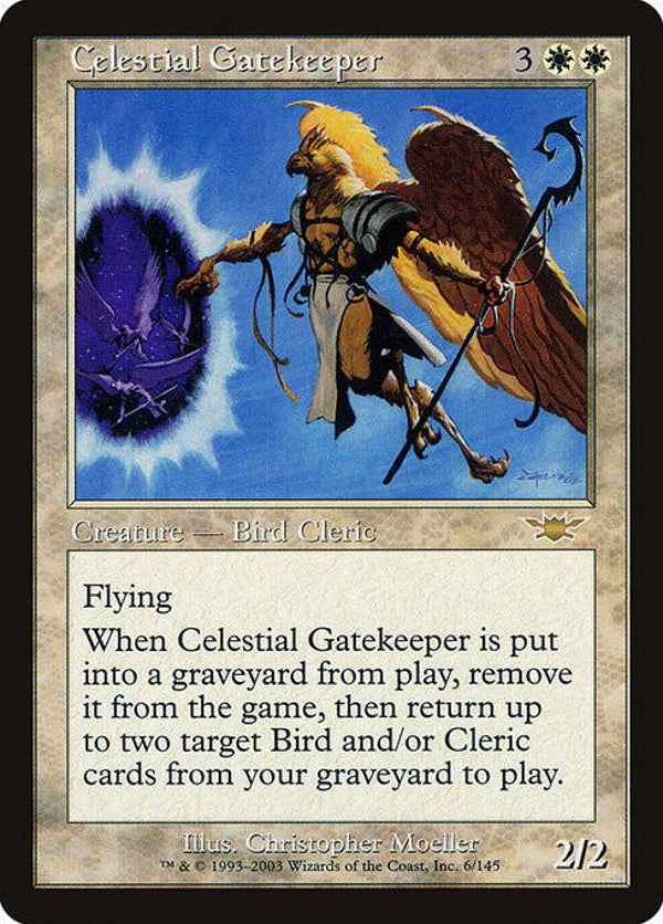 Magic : The Gathering (MTG) : Celestial Gatekeeper (Legions (LGN)) - R