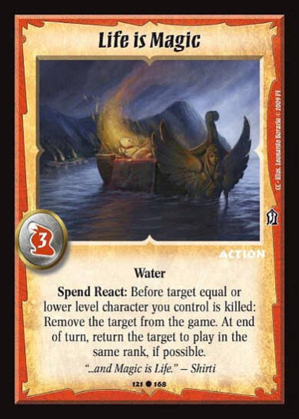 Warlord Saga of the Storm : Life is Magic - C - (Crimson Coast) CC