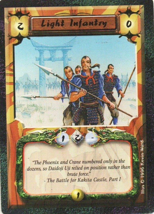 L5R : FOLLOWER : Light Infantry (Shadowlands R.C. (SL)) - "FIXED REPRINT"
