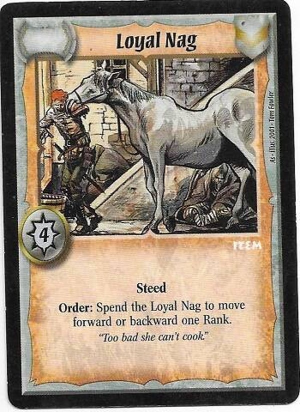 Warlord Saga of the Storm : Loyal Nag (BK Deck special)